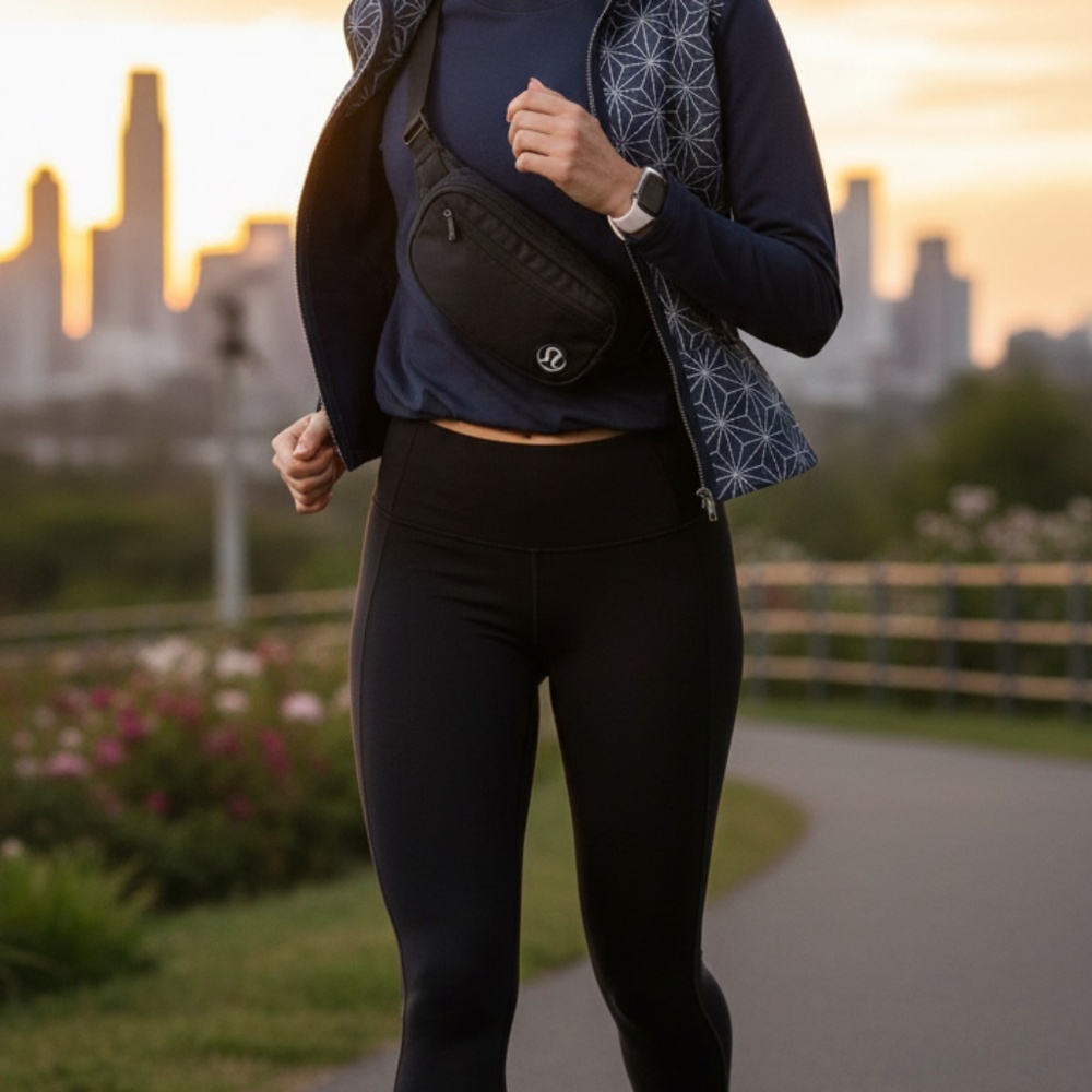 New Lululemon Navy Cardigan and Again Starburst Jacket 8